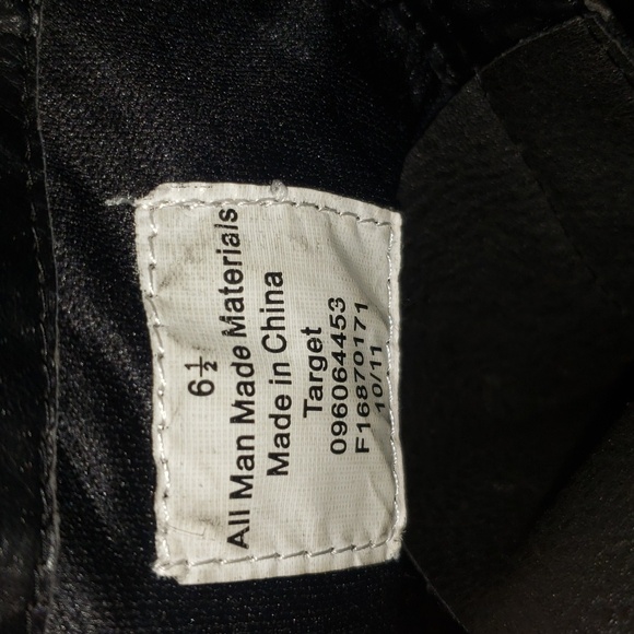 Black Moto-style boot - Picture 9 of 9